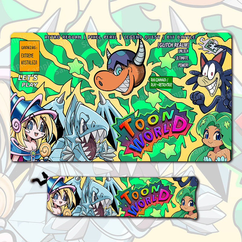 Board Game Gi - Yu-Gi-Oh! 600x350mm Toon Dark Magician Girl