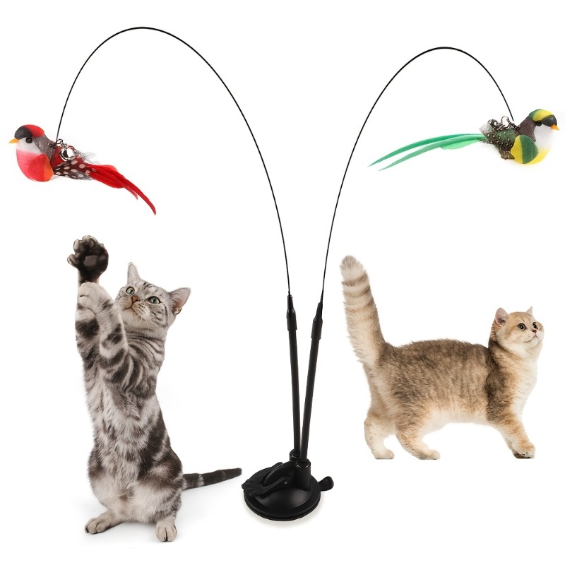 Board Game For 2 People - Interactive Cat Teasing Stick with Long