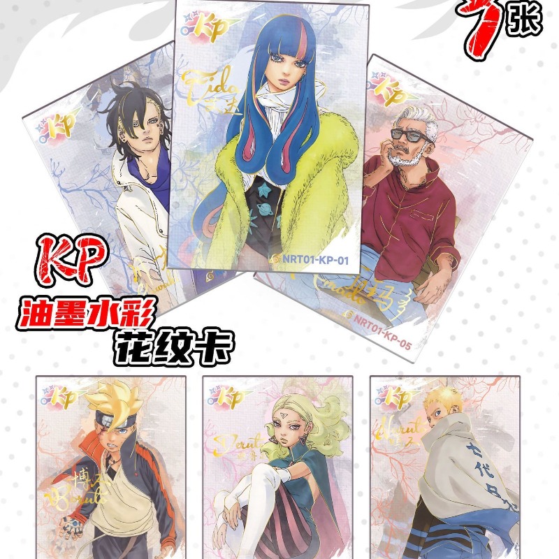 Naruto Card Series Anime Chara - огляд і ціна Board Game Naruto