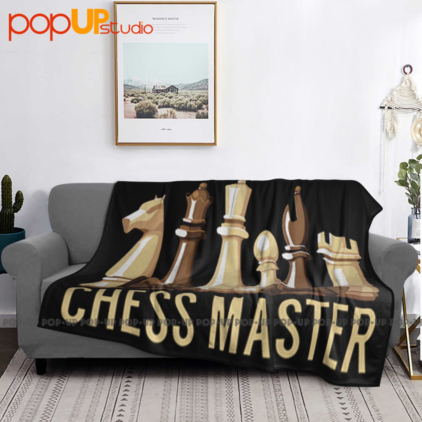 Chess Master Funny Board Game  - огляд і ціна Board Game Quilt