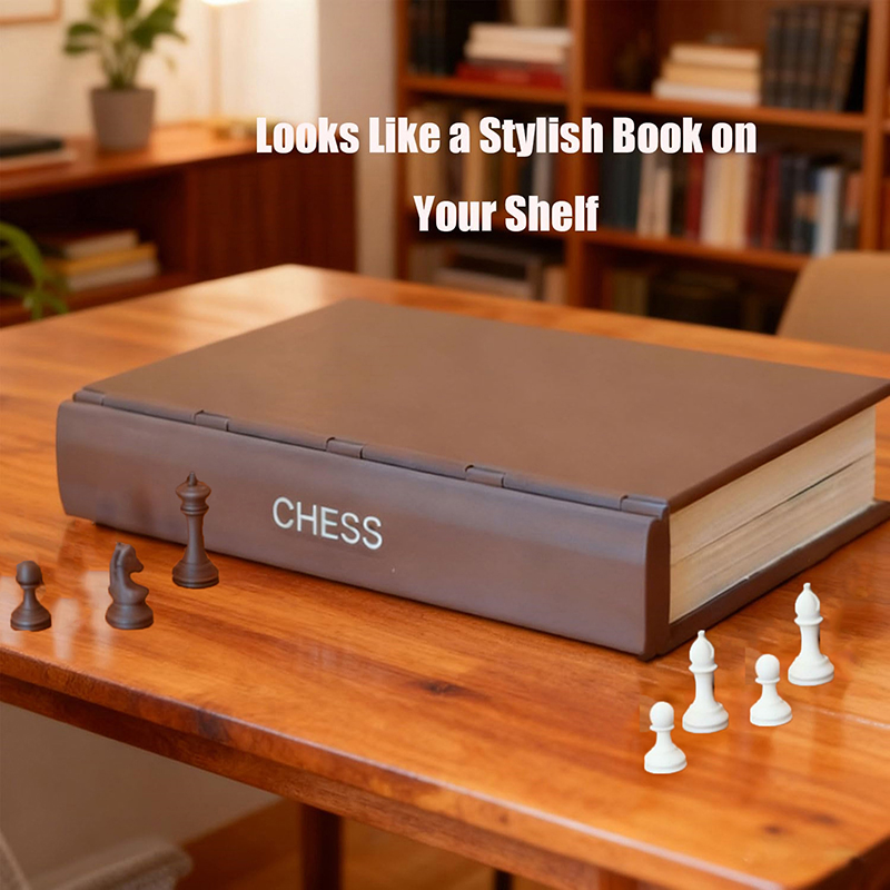 Chess Set 3D Printed Book Fold - огляд і ціна Board Game Design