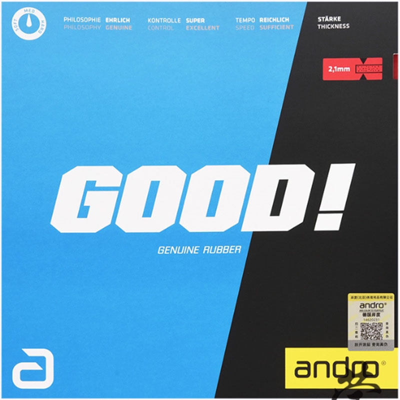Andro GOOD Table Tennis Rubber - огляд і ціна Board Game Table