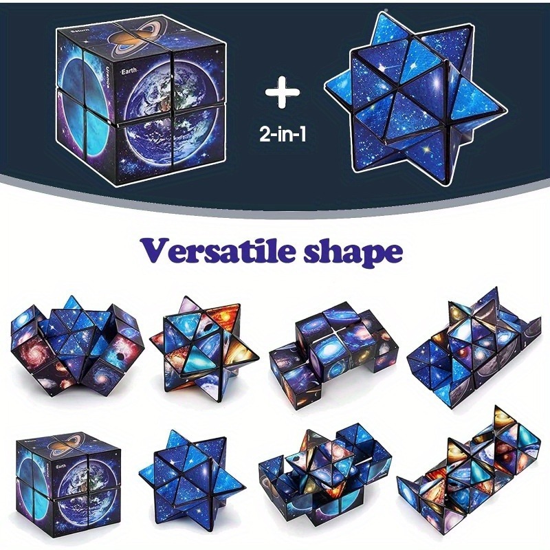 2 in 1 Star Sky Cube Magic Cub - огляд і ціна Board Game For 2 People