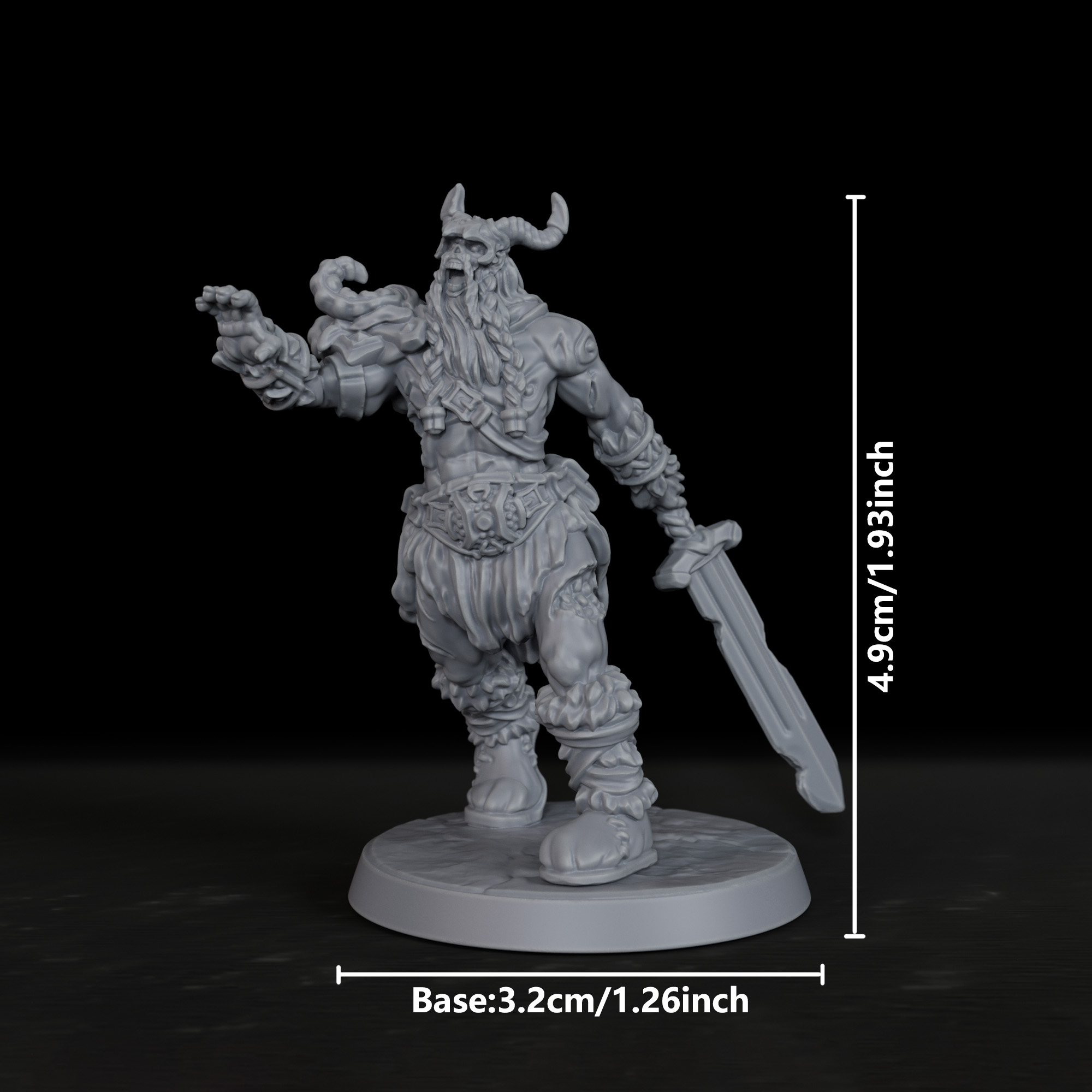 RPG Zombie Frost Giant Miniatu - огляд і ціна Board Game Zombies