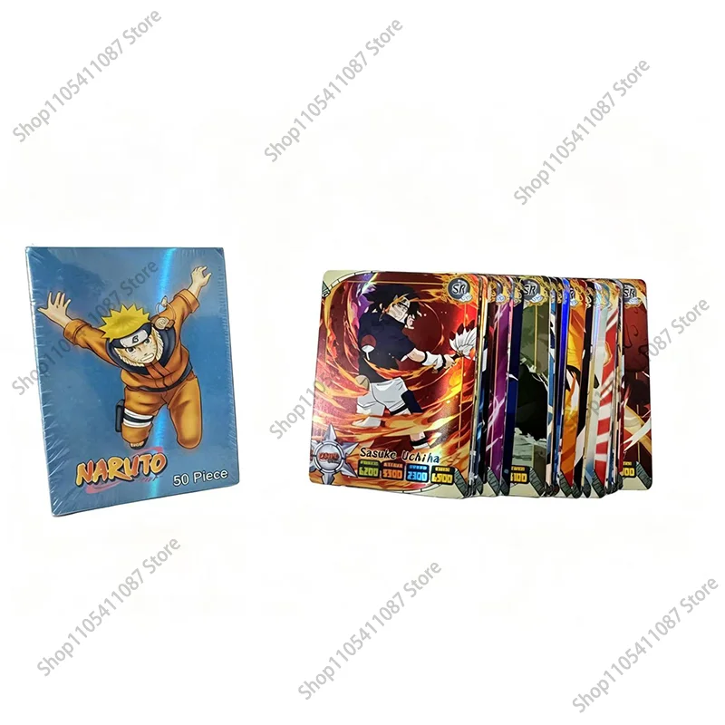 **50pcs Naruto English Cards F - огляд і ціна Board Game Naruto