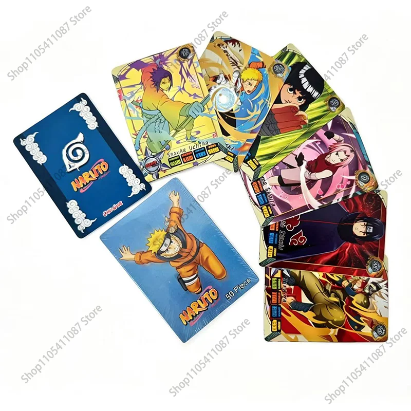 **50pcs Naruto English Cards F - огляд і ціна Board Game Naruto