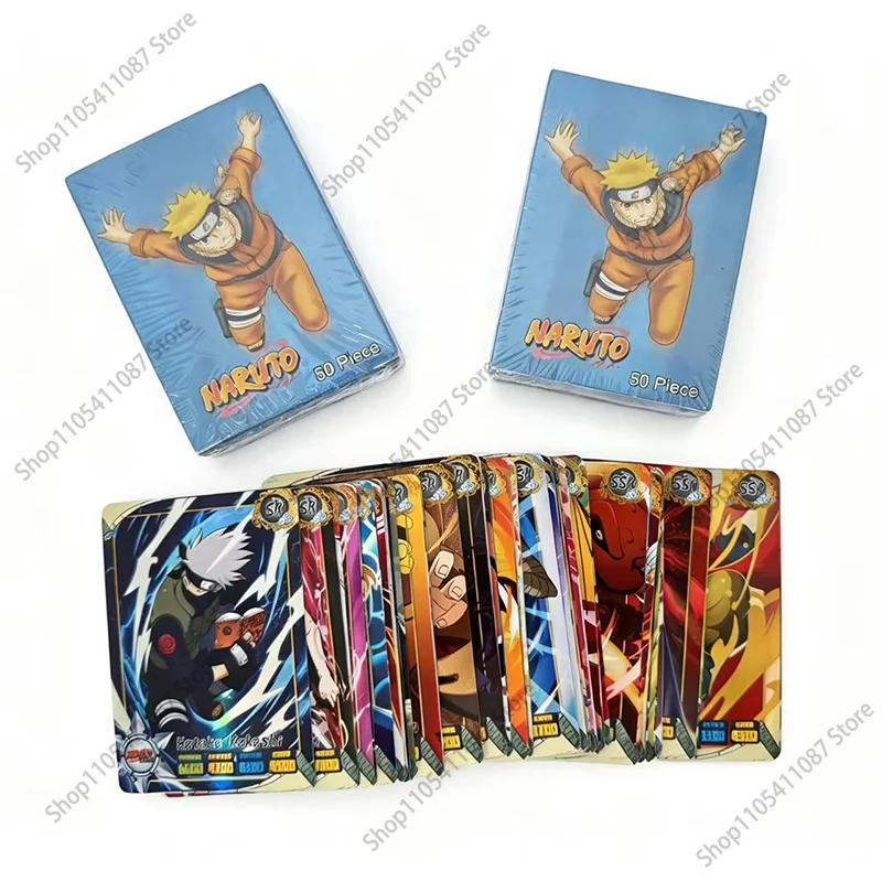 **50pcs Naruto English Cards F - огляд і ціна Board Game Naruto