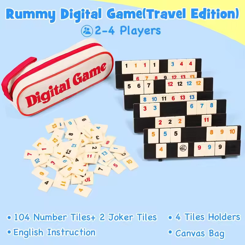 Interactive Number Tiles Board - огляд і ціна Board Game Sequence