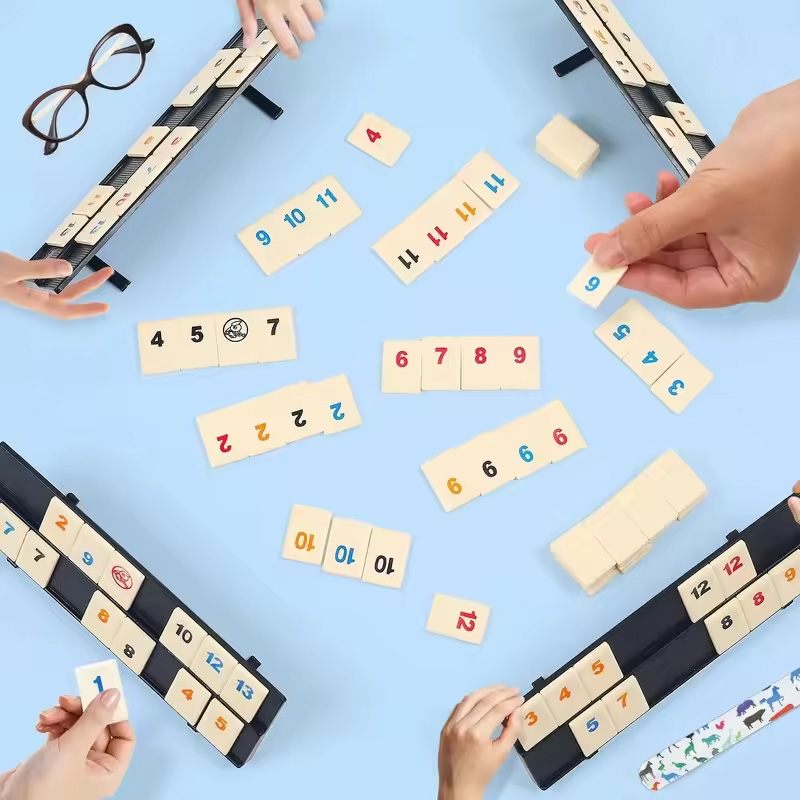 Interactive Number Tiles Board - огляд і ціна Board Game Sequence