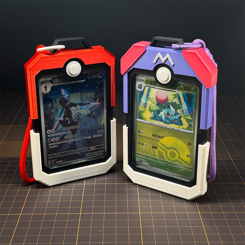 Poke Ball Vertical Card Holder - огляд і ціна Board Game Design