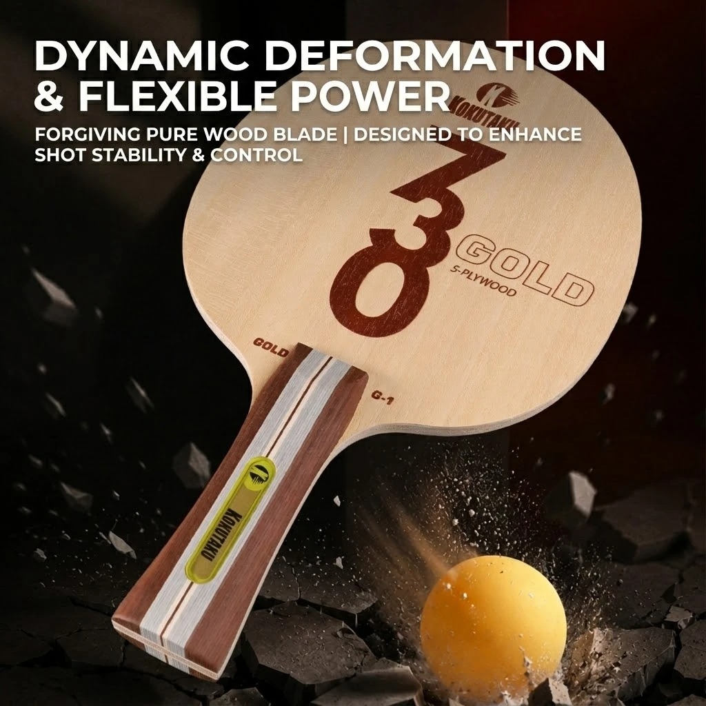 Kokutaku Table Tennis Blade FL - огляд і ціна Board Game Table
