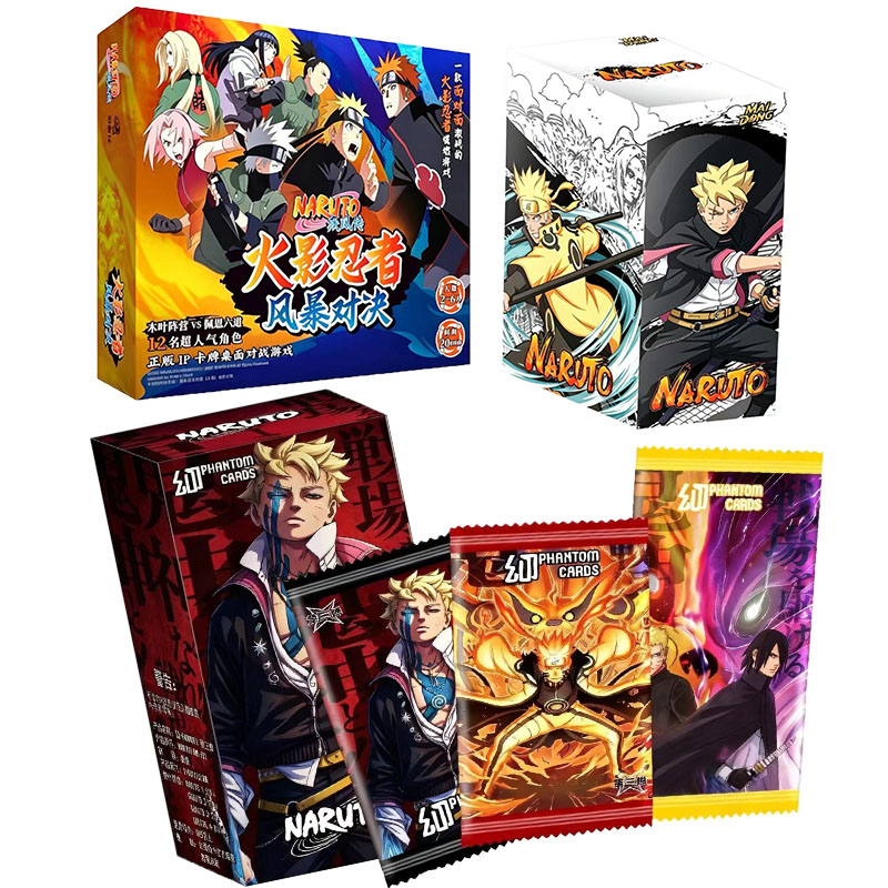 Naruto Card Will of Fire Delux - огляд і ціна Board Game Naruto