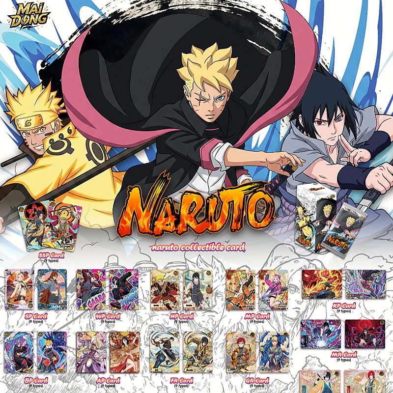 Naruto Card Will of Fire Delux - огляд і ціна Board Game Naruto