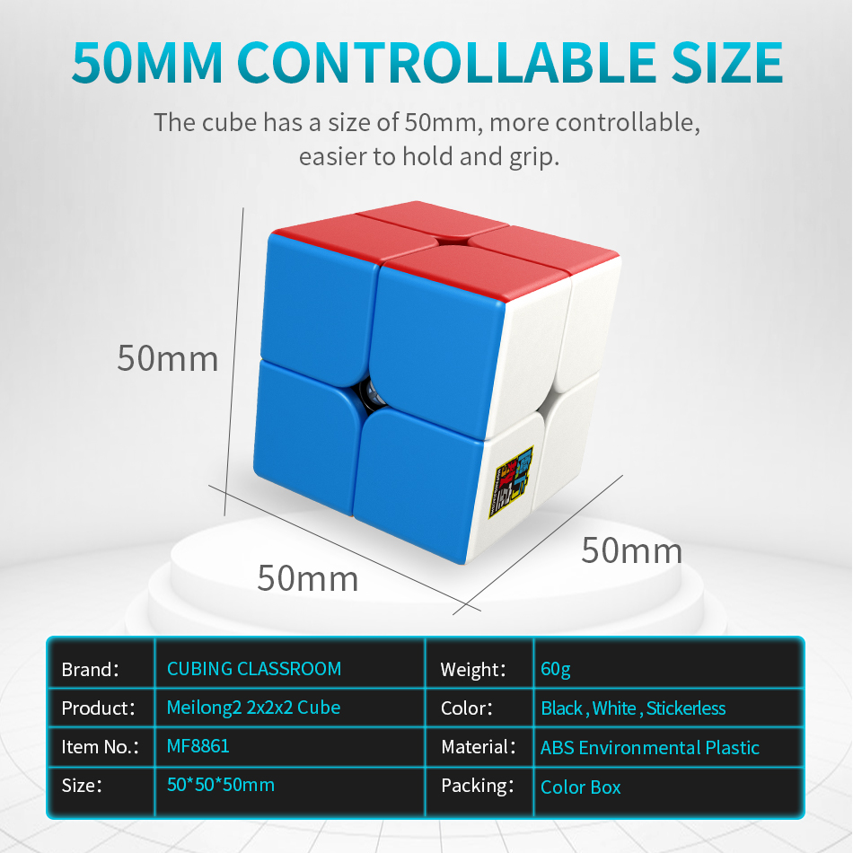[ECube]MoYu Meilong 2 2x2x2 Ma - огляд і ціна Board Game For 2 People