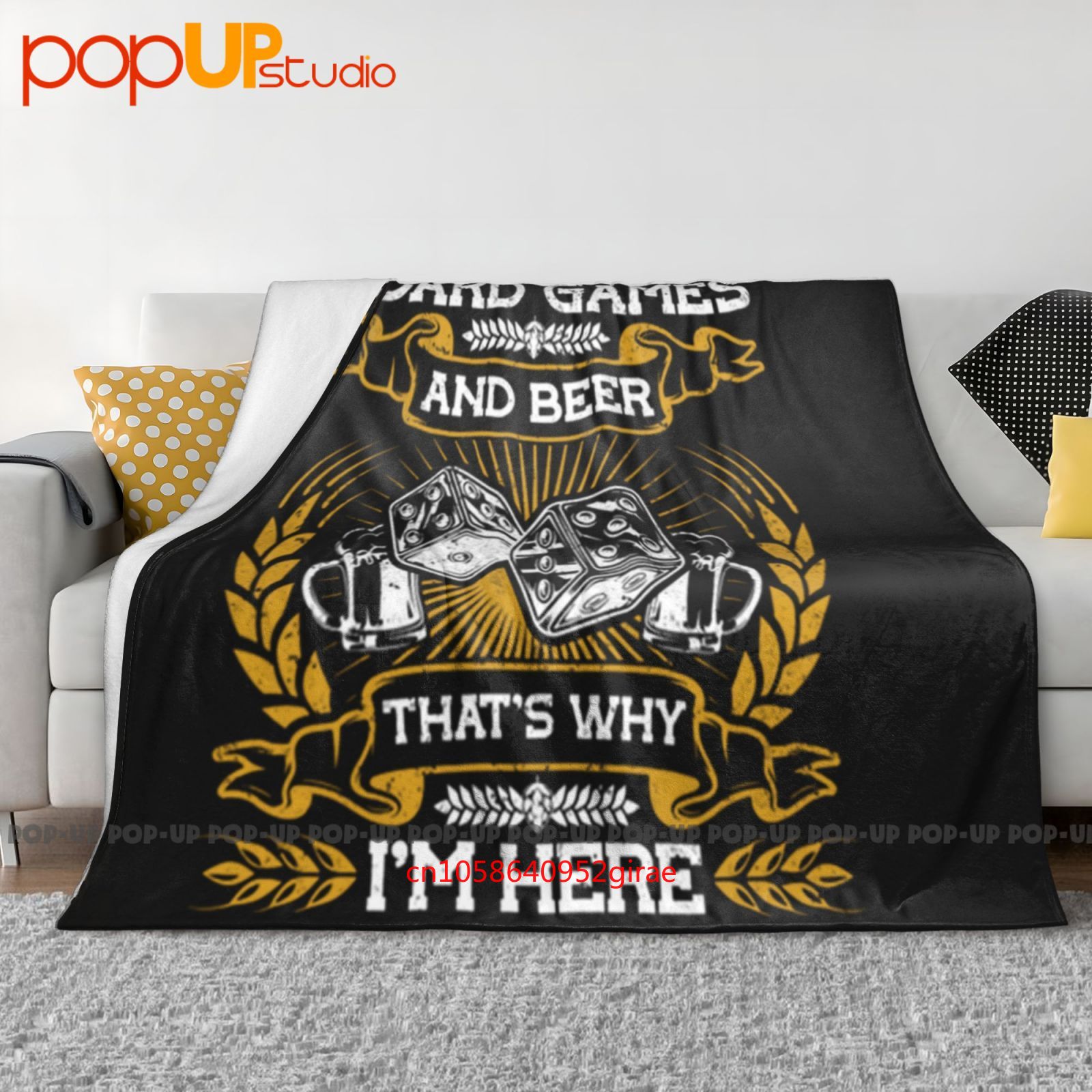 Board Games Ultra-Soft Blanket - огляд і ціна Board Game Quilt