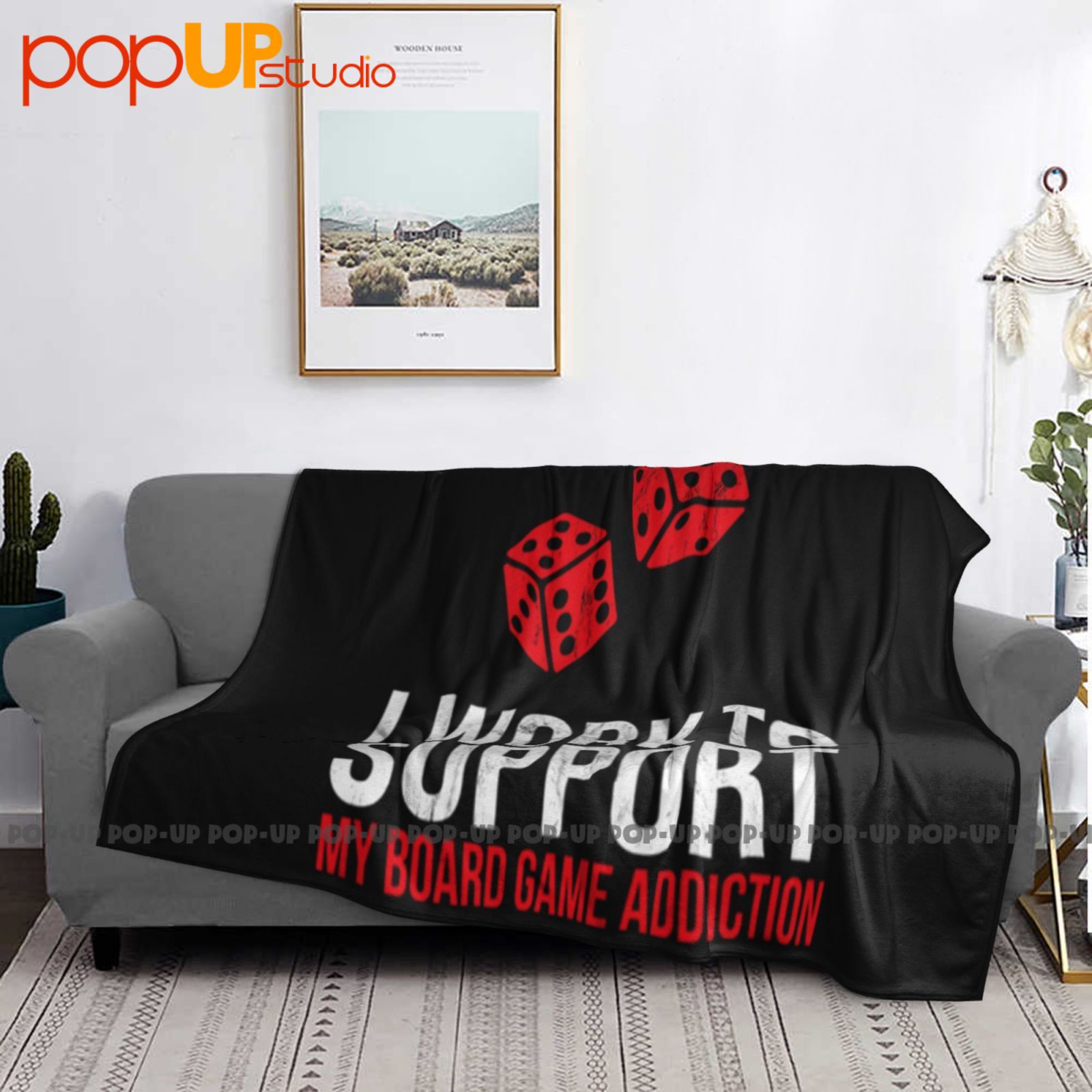 I Only Work To Support My Boar - огляд і ціна Board Game Quilt