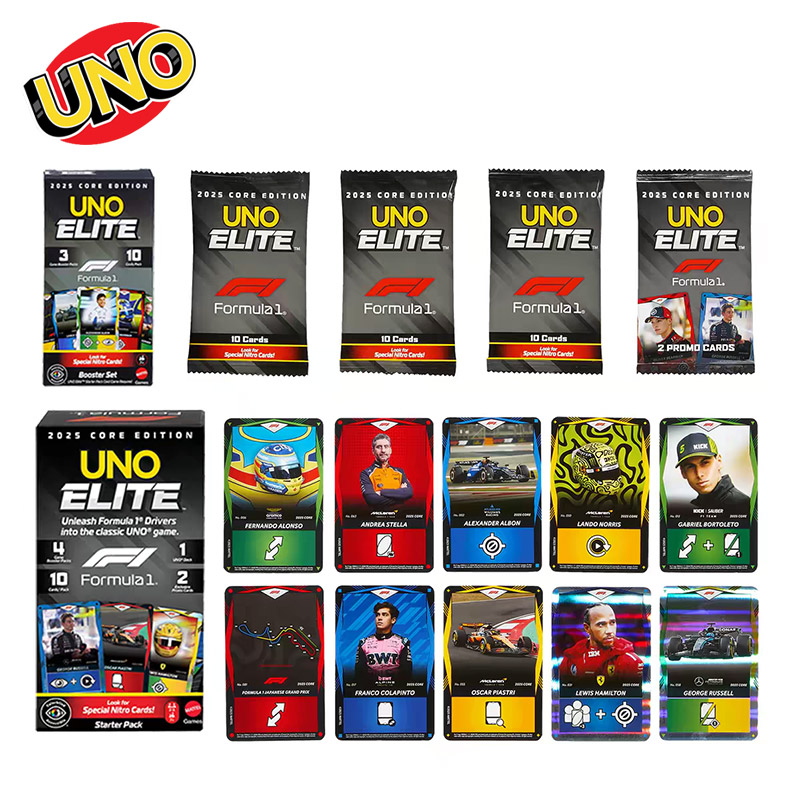 UNO Elite HotWheels F1 Racing  - огляд і ціна Board Game Design