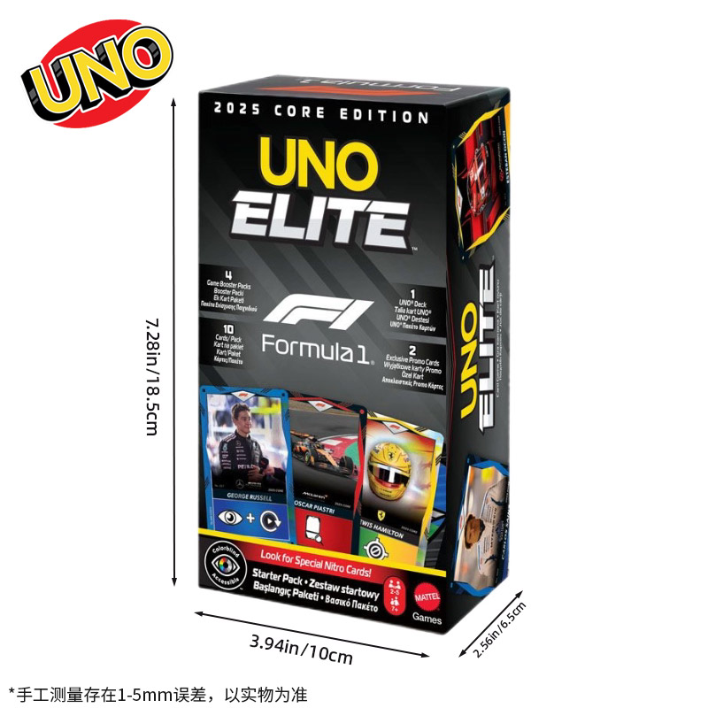 UNO Elite HotWheels F1 Racing  - огляд і ціна Board Game Design