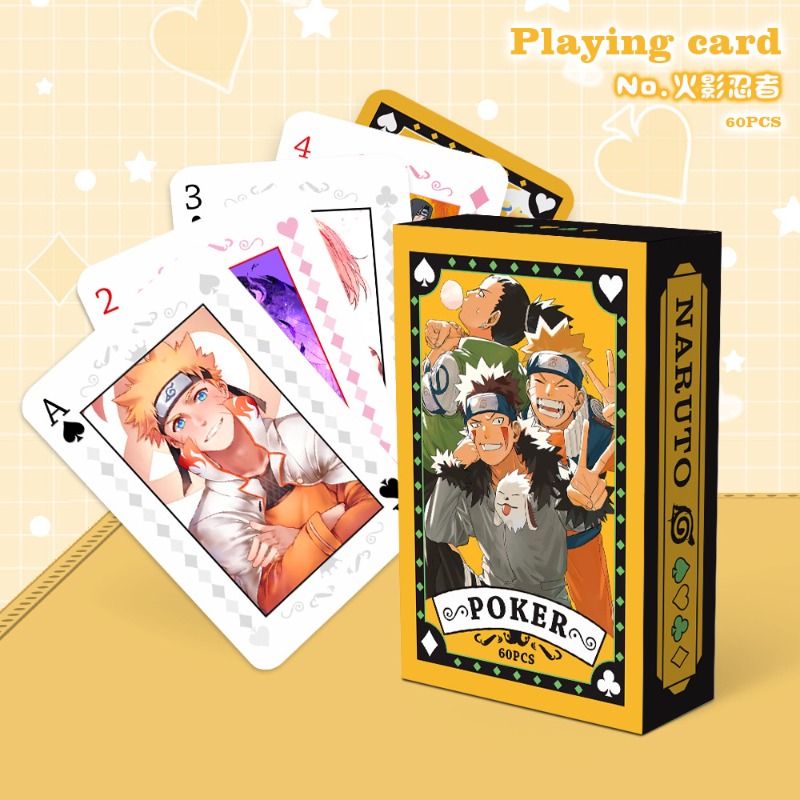 One Piece Naruto Animation Pok - огляд і ціна Board Game Naruto