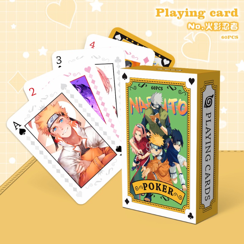 One Piece Naruto Animation Pok - огляд і ціна Board Game Naruto