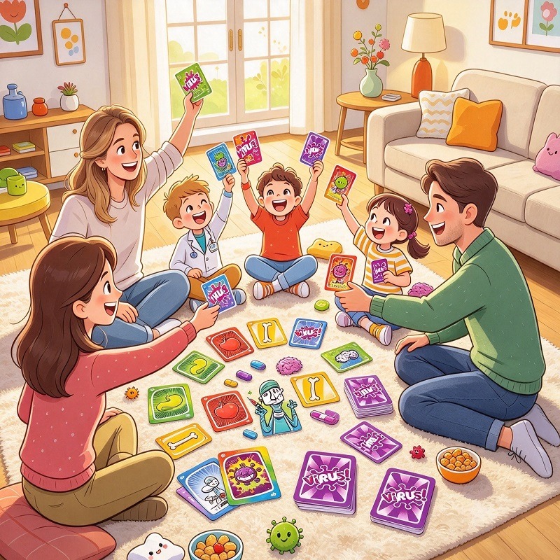 2026 Family Strategy Card Game - огляд і ціна Board Game For 2 People