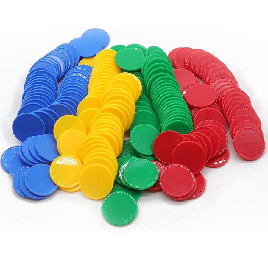 100 Chips & 10 Dices Set - 19m - огляд і ціна Board Game Sequence