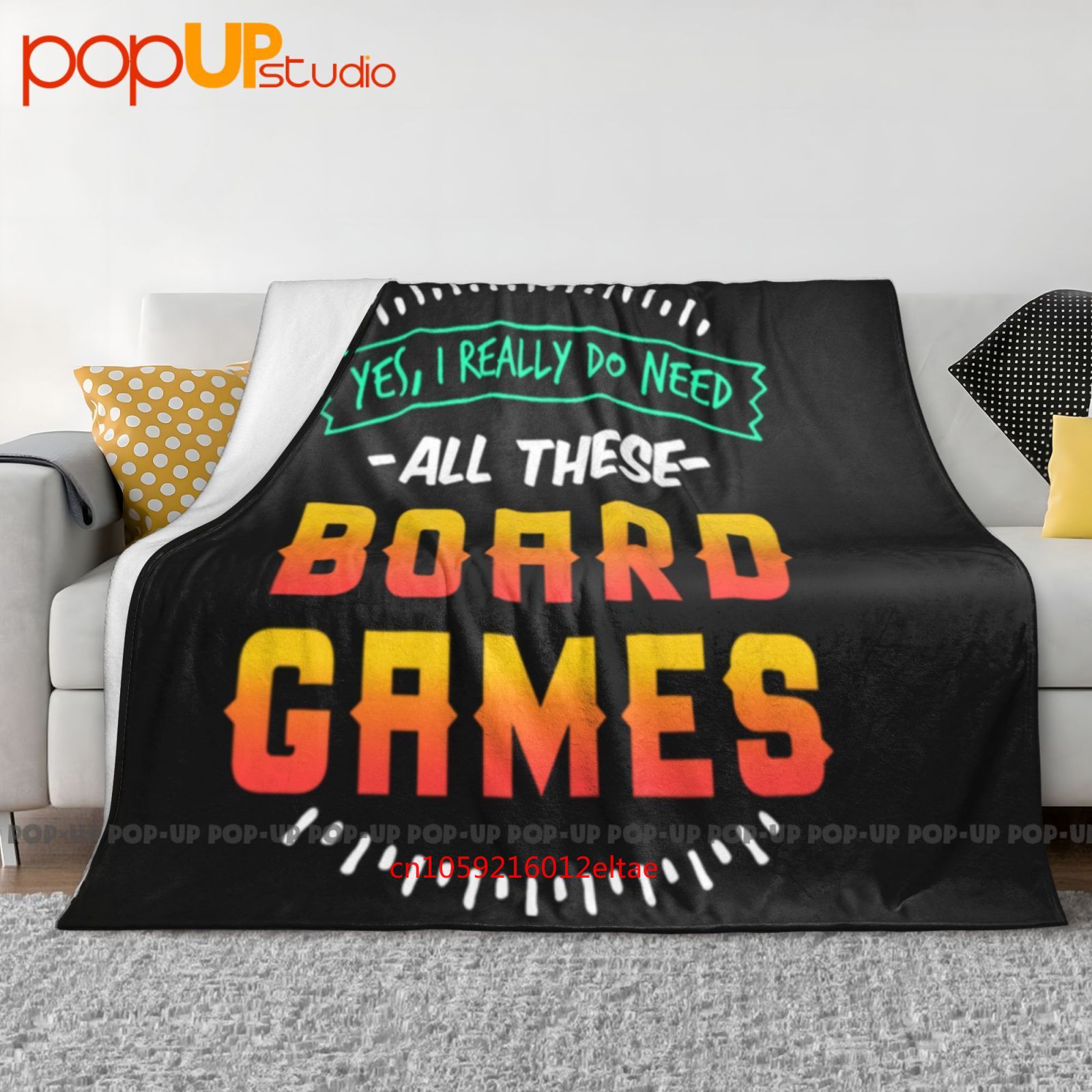 Board Game Ultra-Soft Blanket  - огляд і ціна Board Game Quilt