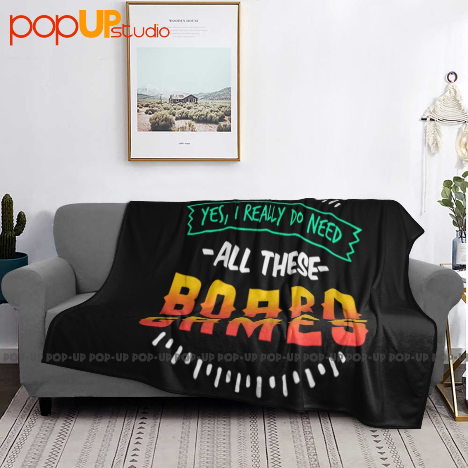 Board Game Ultra-Soft Blanket  - огляд і ціна Board Game Quilt