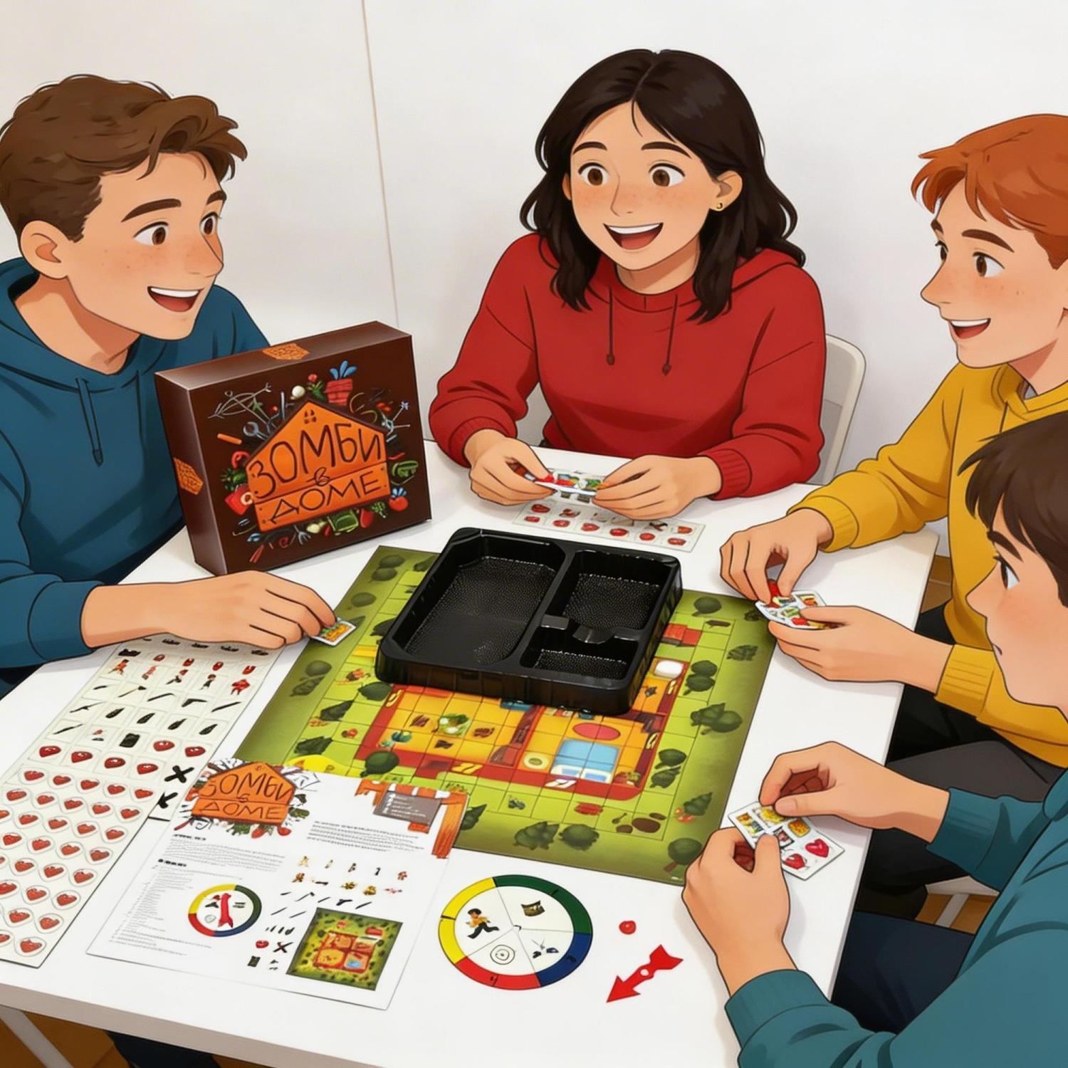 Russian Version Zombie Surviva - огляд і ціна Board Game Zombies