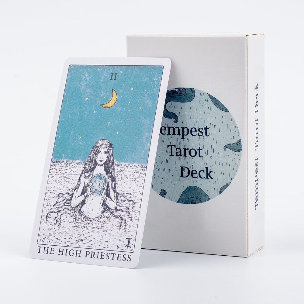 Ocean Themed Tempest Tarot  De - огляд і ціна Board Game Design