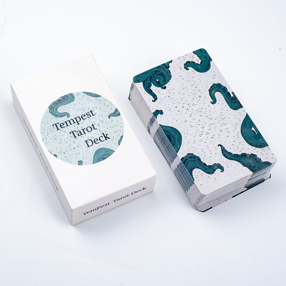 Ocean Themed Tempest Tarot  De - огляд і ціна Board Game Design